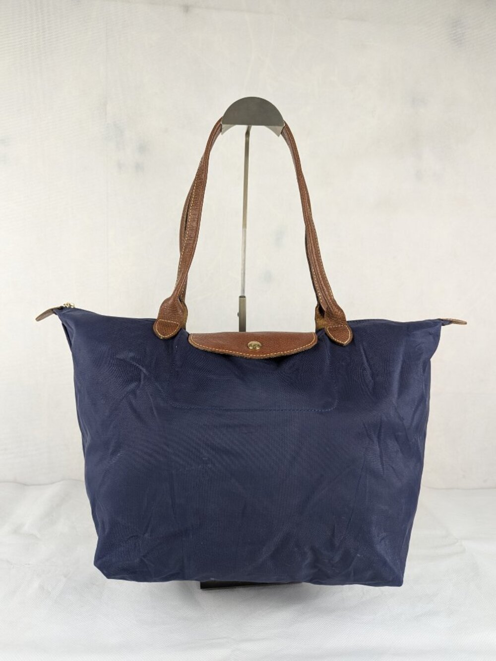 Authentic Longchamp Le Pliage Nylon Tote Bag Blue – Pre-Owned – Fast ShipAuthent